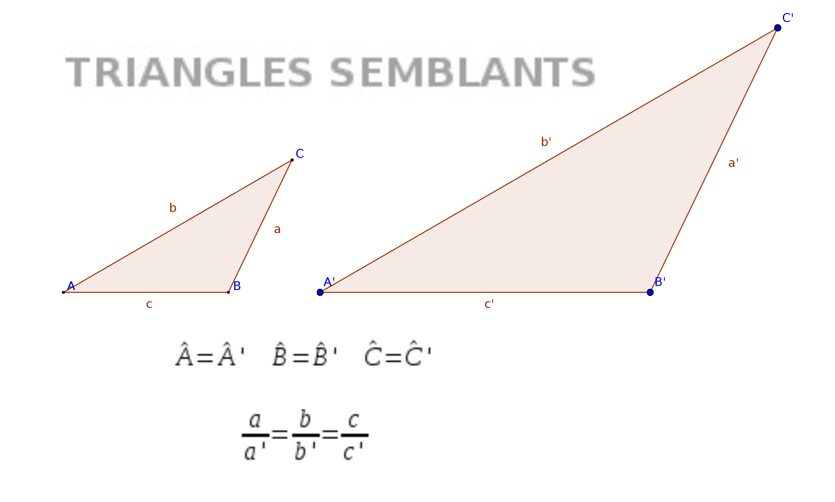 triangles-semblants